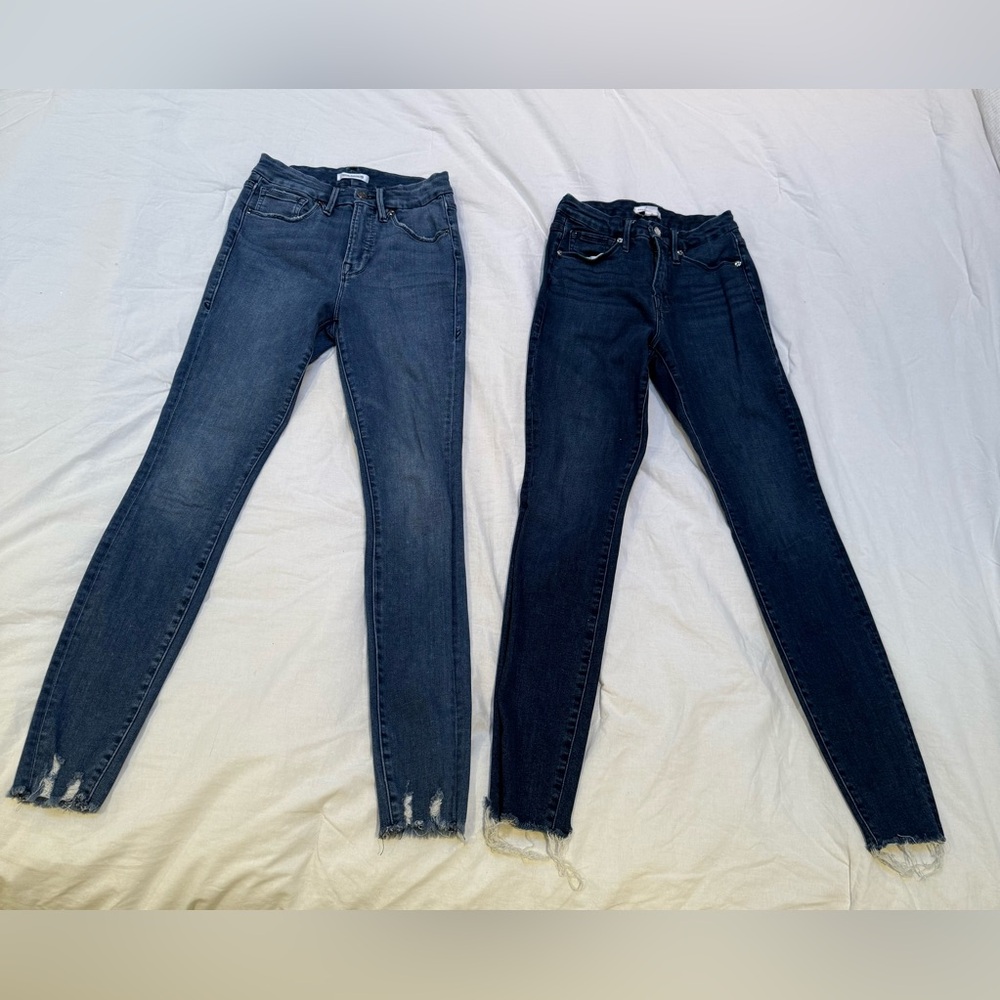 Good American Size 2 Women's  Skinny Jeans- 2 pairs